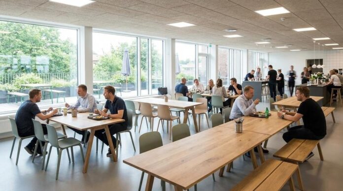 Kantinemøbler får større betydning på danske arbejdspladser