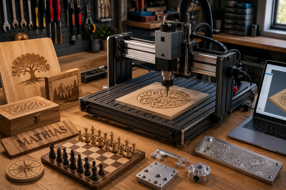 Hvad kan DIY-entusiaster lave med en CNC maskine derhjemme?